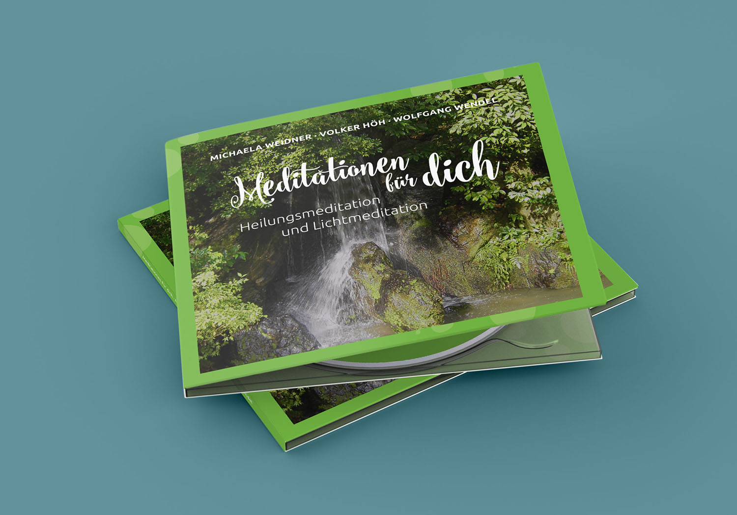 CD Meditationen für dich von Michaela Weidner, Gestaltung Marius Cofflet form 206